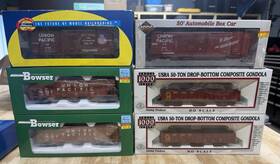 Athearn Bowser Walthers Proto 70134 Ho 1 87 Union Pacific 5-car Freight Lot Gondola/hopper/box Car