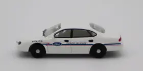30000154 Atlas Model Railroad Company 840245263965 Ho - 1996 Ford Taurus Police Demonstrator