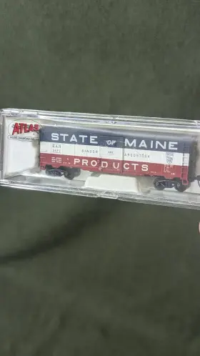 5523 Atlas Model Railroad Company 840245269356 Ho 20 007 761 - Master 1932 Ara Box Car Inch Bangor And Aroostook #5523