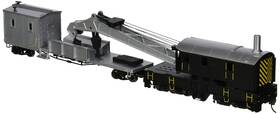 Bachmann 16149 Trains - 250-ton Steam Crane And Boom Tender Painted Unlettered -ho