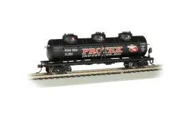 17105 Bachmann Trains 40ft Three Dome Tank Car - Protex Industries Ho Scale Proto