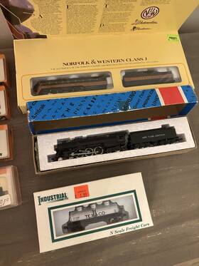 Bachmann Arnold Rapido Industrial Rail Atlas Model Power Mrc280 N Gauge Mixed Lot Locomotives Cars Track