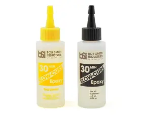 Bsi205 Bob Smith Industries Slow-cure Two Part Clear Epoxy 4 1/2o 205