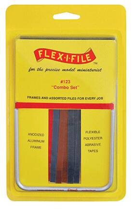 Creations Unlimited 232-123 Flex-i-file Combo Set Frame With 8 Each Fine Medium And Coar 123