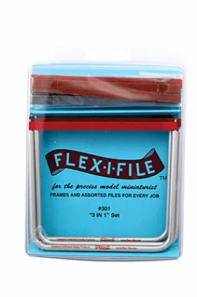 232-301 Creations Unlimited Flex-i-file 3-in-1 3 Frames Plus 7 Each Fine Medium And C 301