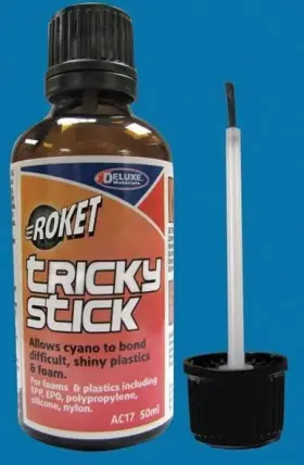 Dlmac17 Deluxe Materials Tricky Stick Ca Surface Prep 1.7oz 50ml Ac17