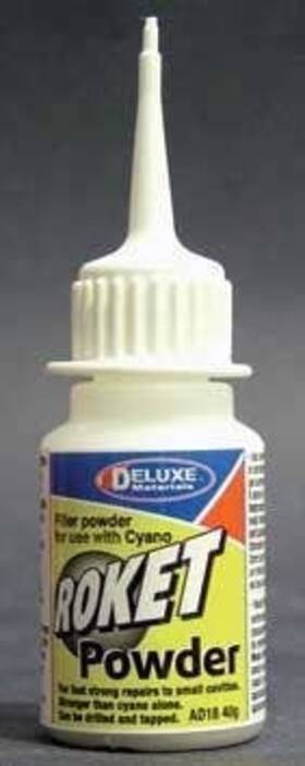 Deluxe Materials Dlmad18 Roket Powder Ca Filler 1.4oz 40g Ad18