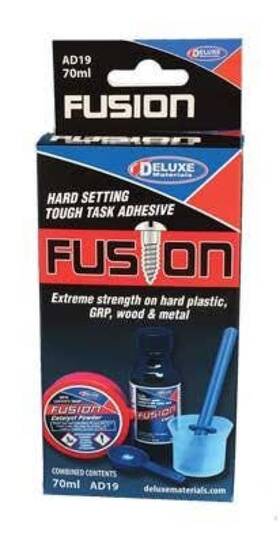 Deluxe Materials Dlmad19 Fusion Acrylic Adhesive 2.5oz 75ml Ad19