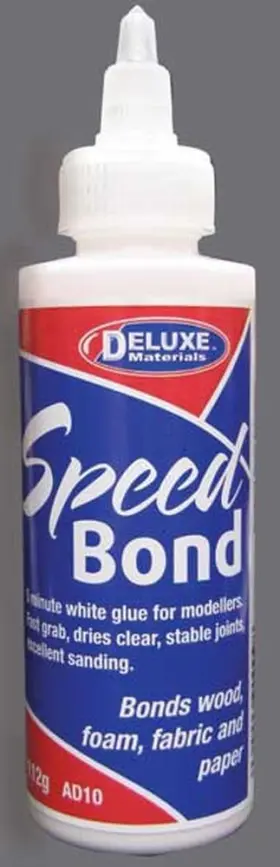 Ad10 Deluxe Materials Ltd - Speedbond White Glue 4oz 112g
