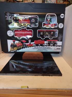 Disney A23904 The Nightmare Before Christmas Jack Skellington Holiday Express Train Set