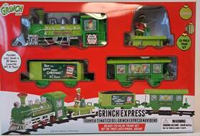 Dr. Seuss A27894 Dr. The Grinch Christmas Holiday Express Play Train Set 12pc New 2024