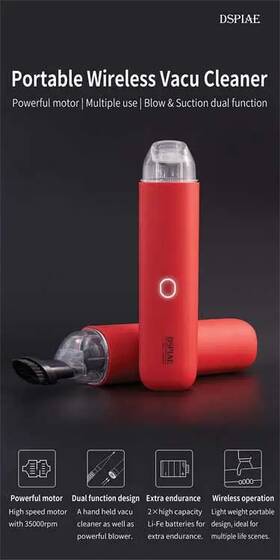 Dspiae 314-hcv Portable Handheld Vacuum Cleaner Hc-v