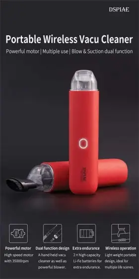 314-hcv Dspiae Portable Handheld Vacuum Cleaner Hc-v