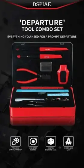 314-tcs01 Dspiae Departure Tool Combo Set Includes Sprue Cutter Hobby Knife Blade Tc-s01