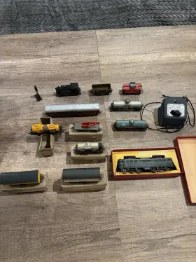 M-3729 Electrotren Liliput Ho Scale Pennsylvania Mixed Lot 13 Locomotives And Cars