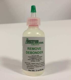 Evergreen Scale Models Evg675 Ca Debonder Dealer Display Refill 6-pack 2oz 59.1ml 67-5