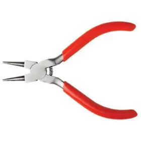 Exl55592 Excel Tools Spring Loaded Soft Grip Pliers 5-3/16in 13.2cm Round Nose Car 55592