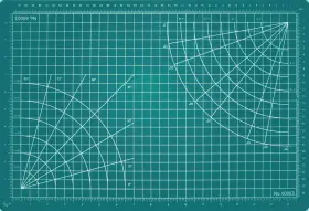 Exl60003 Excel Tools Self-healing Cutting Mat Green 12 X 18in 60003