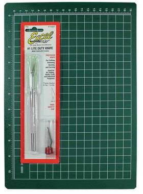 Excel Tools Exl90001 Precision Cutting Kit Carded With K1 Knife 90001