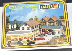 Faller 104090003906 H0 390 Exklusiv Modell 1990 Bmw Autohaus Dealership Sealed In The Package