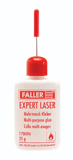 272-170494 Faller Gmbh Expert Laser Glue Multi-purpose 7/8oz 25g 170494