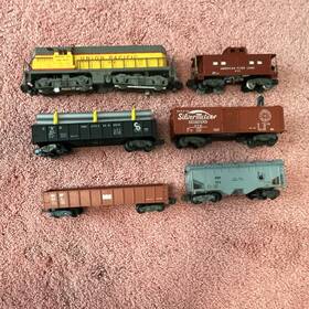Gilbert American Flyer 21820 S Gauge 1 64 Train Lot Union Pacific With Boxes