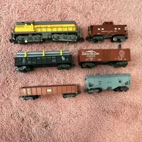 21820 Gilbert American Flyer S Gauge 1 64 Train Lot Union Pacific With Boxes
