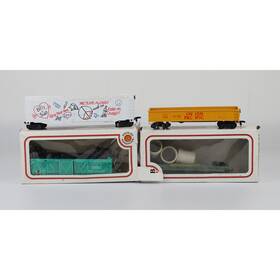 Late For The Sky Misc-011 Vintage Bachmann Ho Scale Train Car Lot Graffiti Miscellaneous Collection Vtg