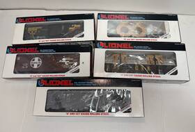 Lionel 023922167033 Lot 5 6-16703 O Gauge New York Central Nyc Tool Car Csx Gondola Set