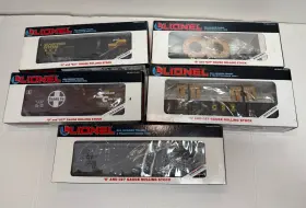 6-16703 Lionel 023922167033 Lot 5 O Gauge New York Central Nyc Tool Car Csx Gondola Set 6-16703 Lionel 023922167033 Lot 5 O Gauge New York Central Nyc Tool Car Csx Gondola Set