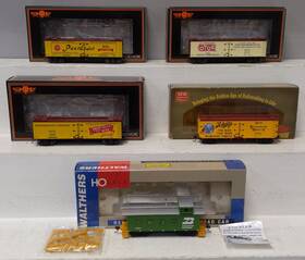 Mth 80-90030b And Other Ho Scale Assorted Freight Cars 5 Ln/box