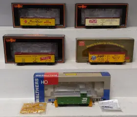 80-90030b Mth And Other Ho Scale Assorted Freight Cars 5 Ln/box