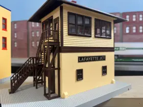 30-90679 Mth Electric Trains 658081467658 - Switch Tower Inch Lafayette Junction On The Monon Custom Run