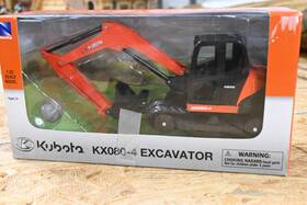 New-ray Kx080-4 Kubota 1 32 Scale Model Excavator