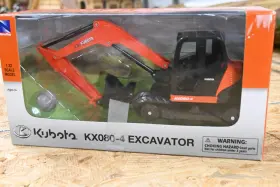 Kx080-4 New-ray Kubota 1 32 Scale Model Excavator