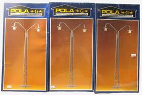 Pola 003261009719 G Sale #971 2 Bulb Lattice Yard Light New Sealed In Original Box 3 Pcs. Nos