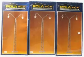Pola 003261009719 G Sale #971 2 Bulb Lattice Yard Light New Sealed In Original Box 3 Pcs. Nos Pola 003261009719 G Sale #971 2 Bulb Lattice Yard Light New Sealed In Original Box 3 Pcs. Nos
