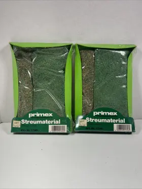 Primex 006644017462 Model Train Scenery Brown And Green Streumaterial New In Package 2