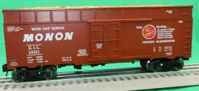 Rmt-86460 Ready Made Trains 818636011778 - 40ft Woodchip Car Inch Monon Custom Run For