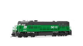 Rivarossi Hr2888 Burlington Northern U25c Phase Iiib #5619 Ho Scale Dcc Ready Analog