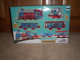 Ruz 193849065344 New Disney Stitch Christmas Holiday Express Play Train Set 12pc
