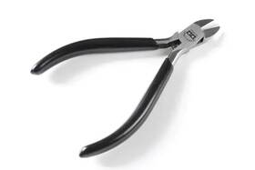 Tamiya Tam74001 Modelers Side Cutter For Plastic Parts Black Vinyl Grip 74001