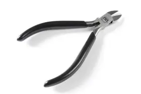 Tam74001 Tamiya Modelers Side Cutter For Plastic Parts Black Vinyl Grip 74001