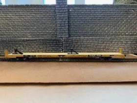 910-5738 Walthers 616374208722 Ho - Mainline 89ft Channel Side Flatcar Inch Ttx #150788