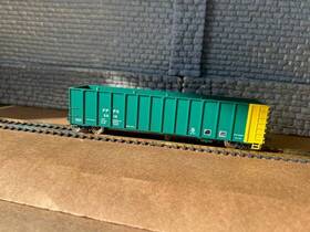 Walthers 616374213214 Ho 910-56215 - Mainline 50ft Ps4000 High-side Gondola Inch Fayette Power