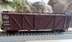 910-40371 Walthers 616374214198 Ho - Mainline 40ft Aar Single Sheathed Boxcar With Dreadnaught