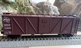 Walthers 616374214204 Ho 910-40372 - Mainline 40ft Aar Single Sheathed Boxcar With Dreadnaught