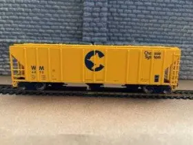 910-49430 Walthers 616374216062 Ho - Mainline 50ft Pullman-standard Ps-2cd 4427 3-bay