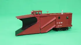 920-110032 Walthers 616374219100 Ho - Proto Russell Snowplow Inch Chicago Great Western #x36