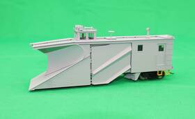 Walthers 616374219162 Ho 920-110038 - Proto Russell Snowplow Inch Unlettered Mow Gray